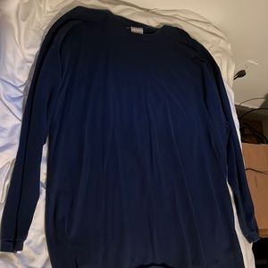 xxl plums heavy cotton navy shirt